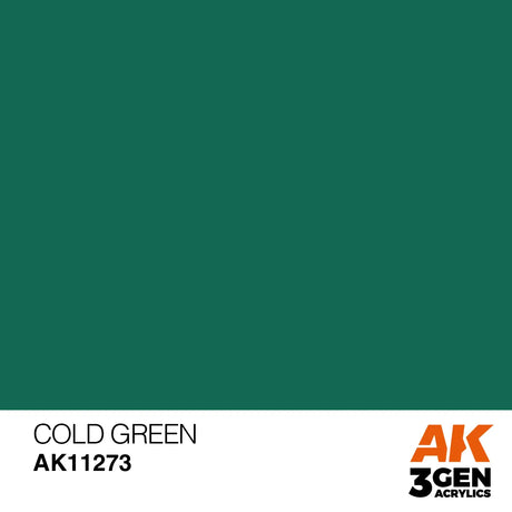 Acrylics 3GEN - Color Punch - Cold Green 17ml - Lootbox