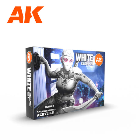 AK 3GEN - Kit - Peintures blanches - Lootbox