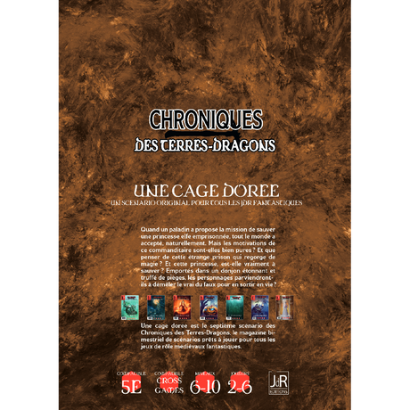 Chroniques des Terres Dragons - n°6 Une cage dorée - Lootbox
