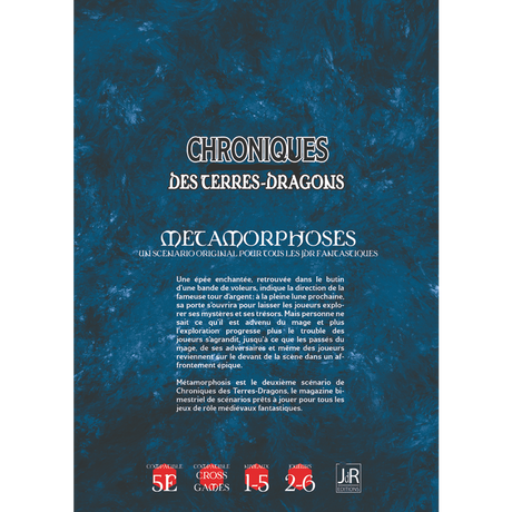 Chroniques des Terres Dragons - n°1 Métamorphoses - Lootbox