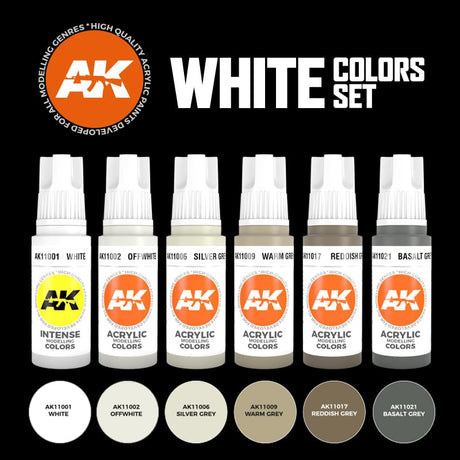 AK 3GEN - Kit - Peintures blanches - Lootbox