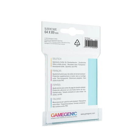 GameGenic - Protège-cartes - 100 Inner Card Sleeves - Lootbox