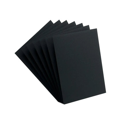GameGenic - Protège-cartes - 100 Card Sleeves - Noir Matte Prime - Lootbox