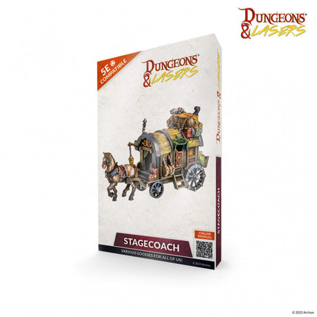 Dungeons & Lasers - Décors - Stagecoach / Diligence - Lootbox