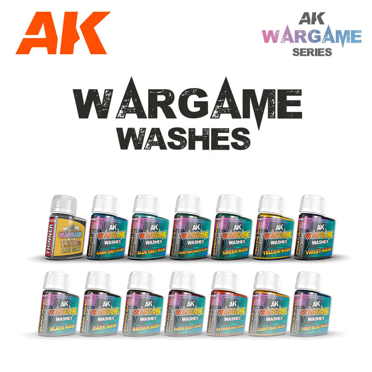 Encres Wargame Washes AK Interactives