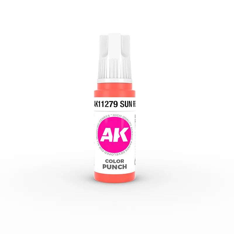 Acrylics 3GEN - Color Punch - Sun Red 17ml