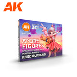 Anime Signature Set – 18 couleurs acryliques AK 3GEN choisies par Keigo Murakami