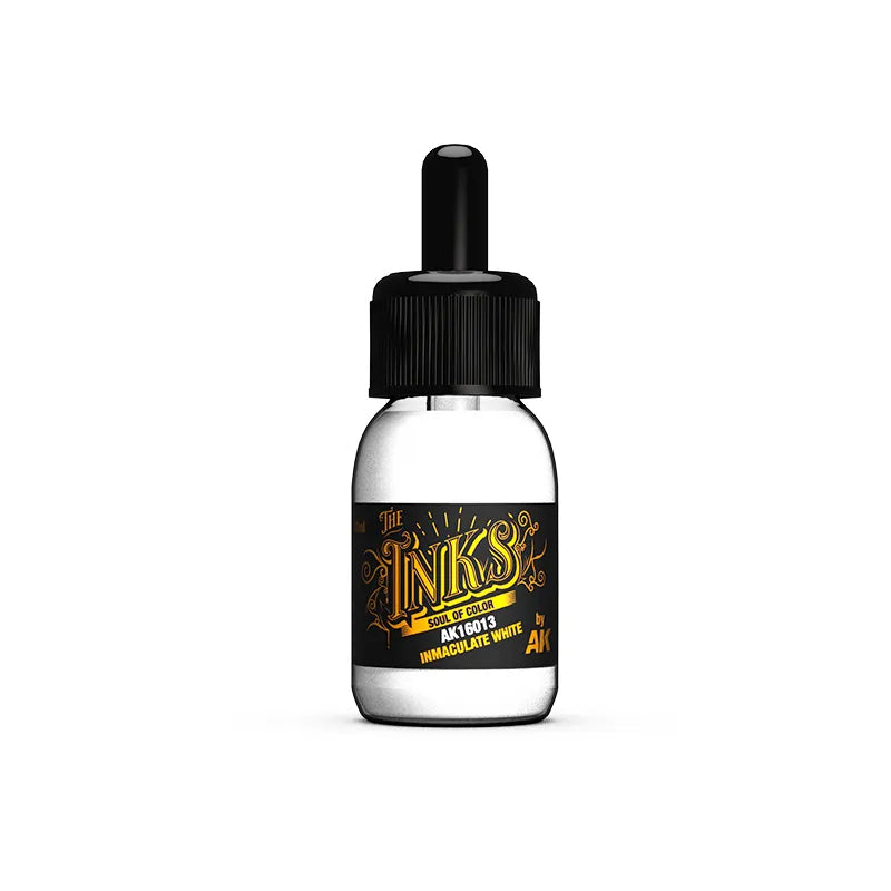 Encre AK Interactive - Inmaculate White Ink - 30 mL
