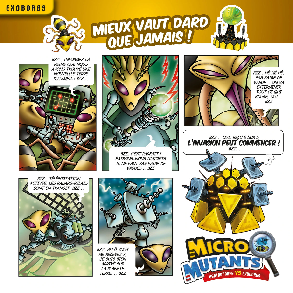 Micro Mutants - Usatropodes VS Exoborgs