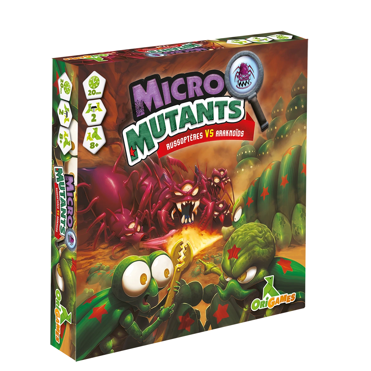 Micro Mutants - Russoptères VS Araknoïdes