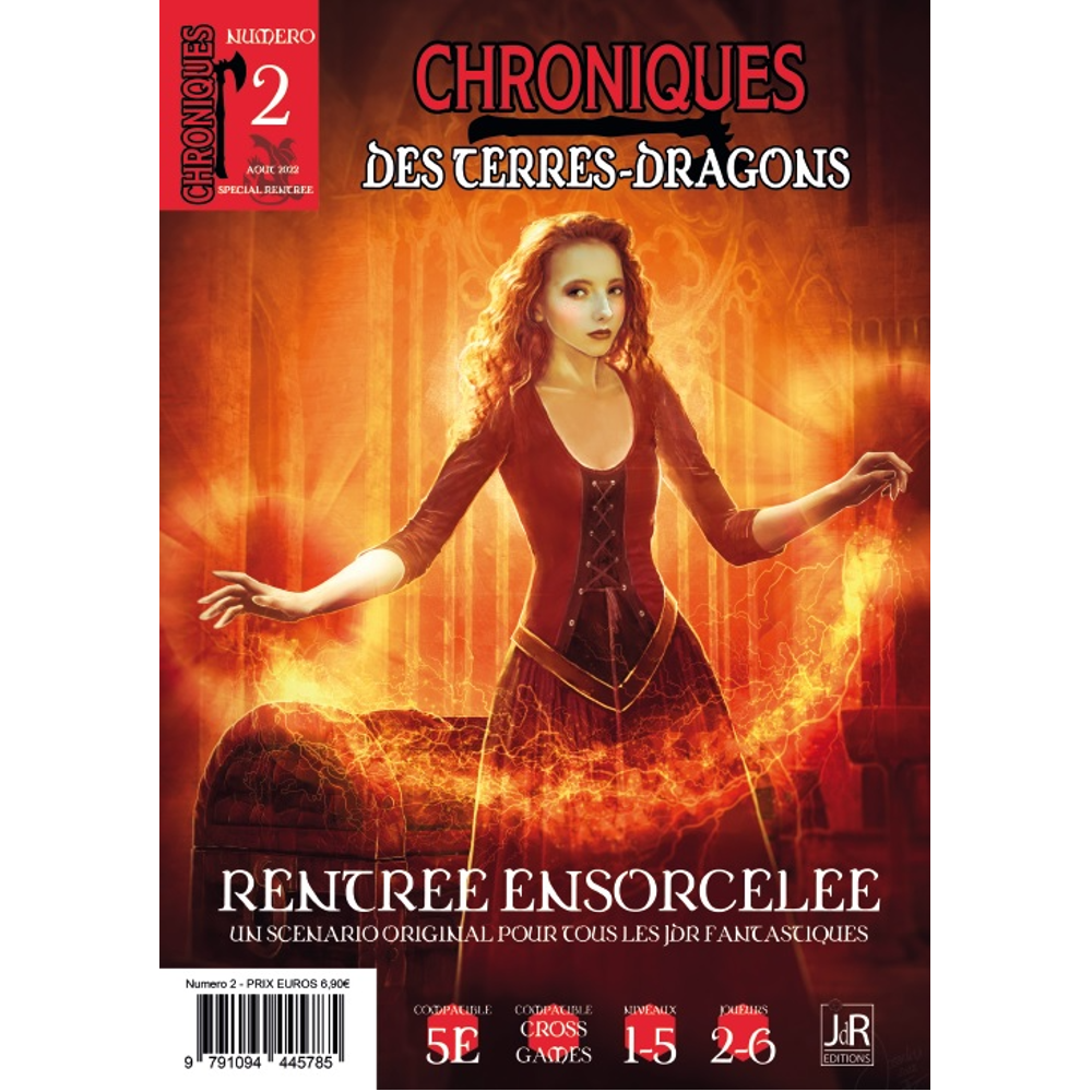 Chroniques des Terres Dragons - n°2 Rentrée Ensorcelée