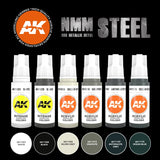 Peintures AK 3GEN - Kit - Peintures pour métaux non métalliques : acier (NMM)