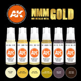 Peintures AK 3GEN - Kit - Peintures pour métaux non métalliques : Or (NMM)