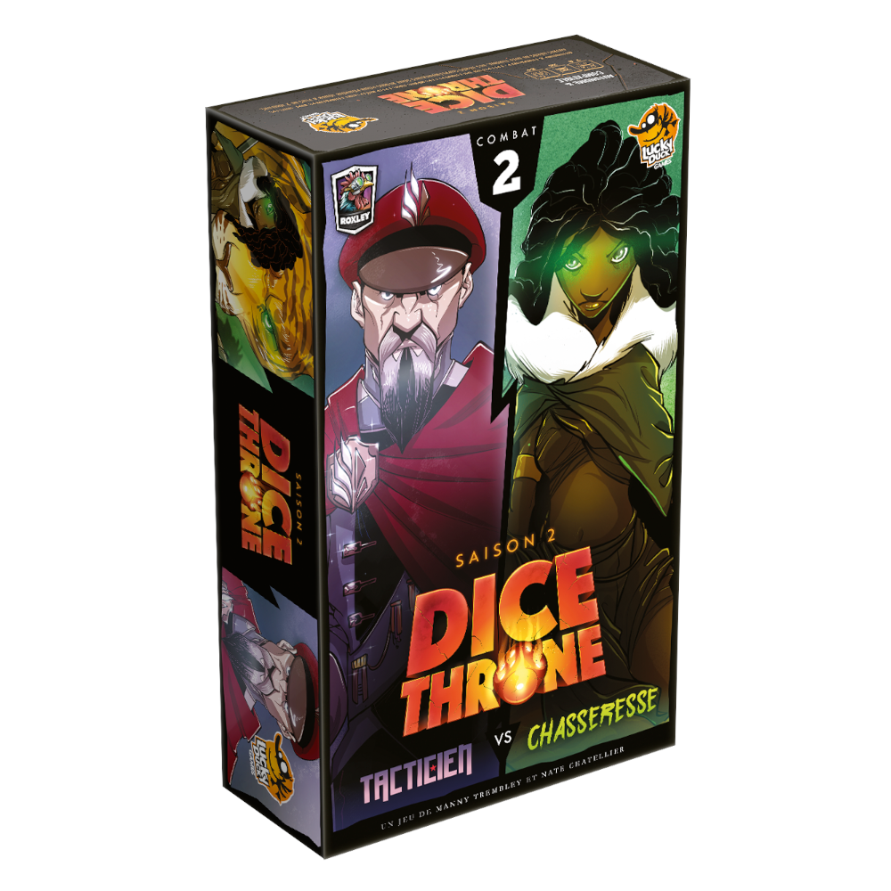 Dice Throne S2 - Tacticien vs Chesseresse