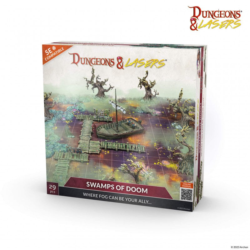 Dungeons & Lasers - Décors - Swamps of doom
