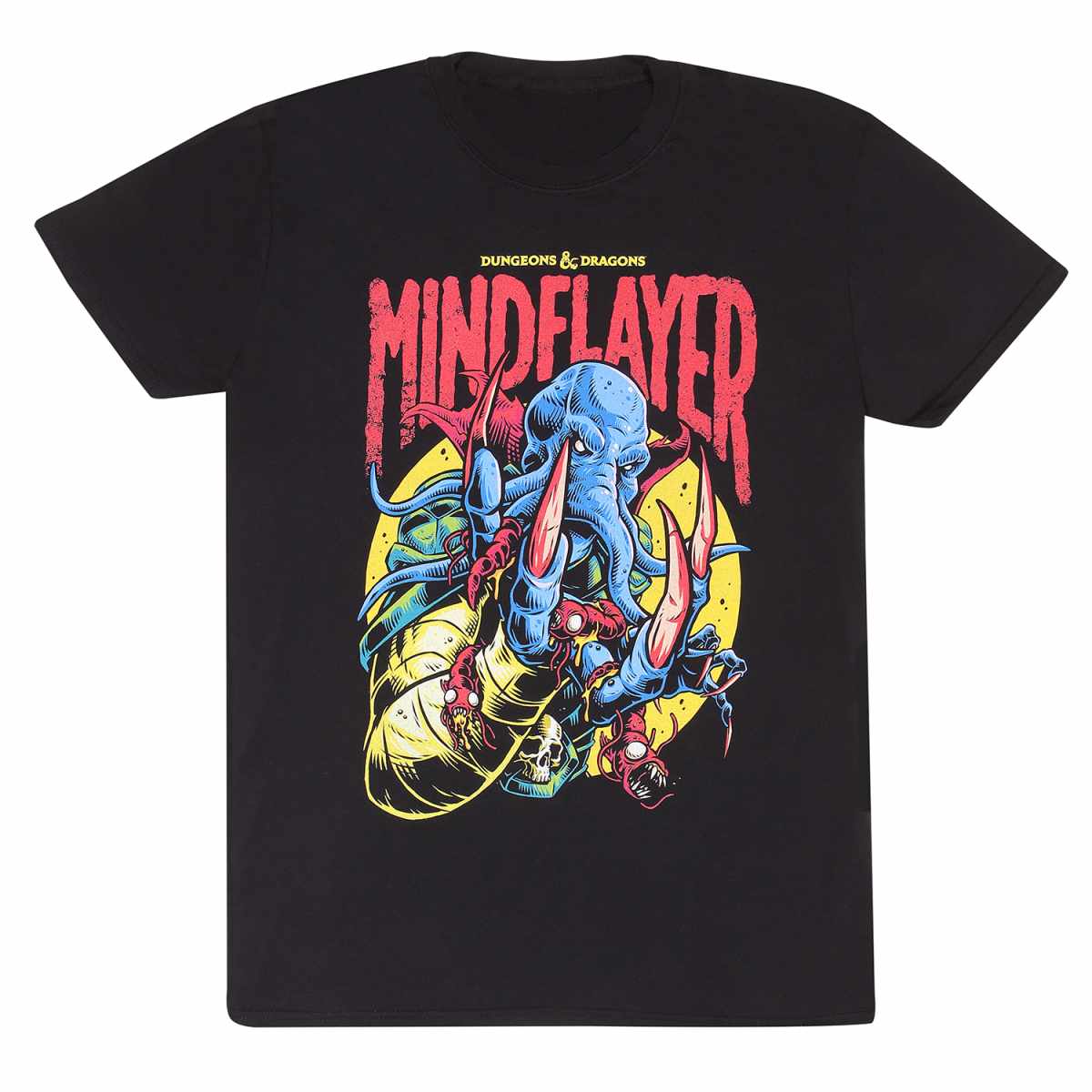 Dungeons & Dragons - Tee-shirt Mindflayer color pop (M)